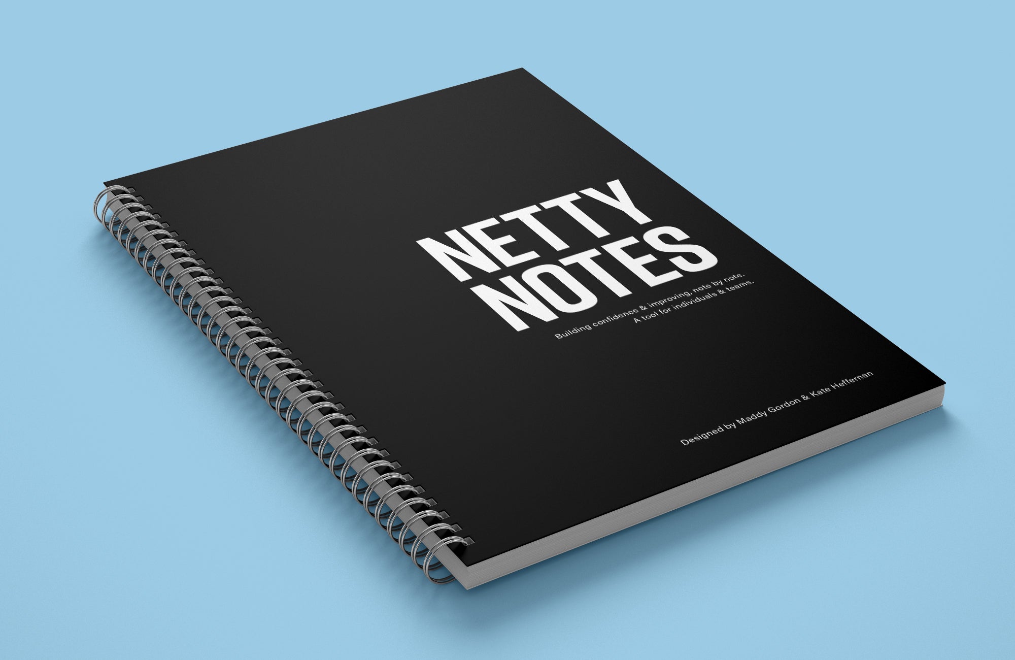 Netty Notes. A Netball Notebook designed to build confidence & improve ...
