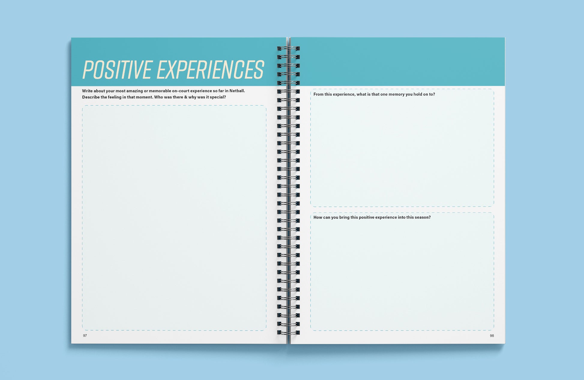 Netball-Specific Notebook for your team – My Sports Notes